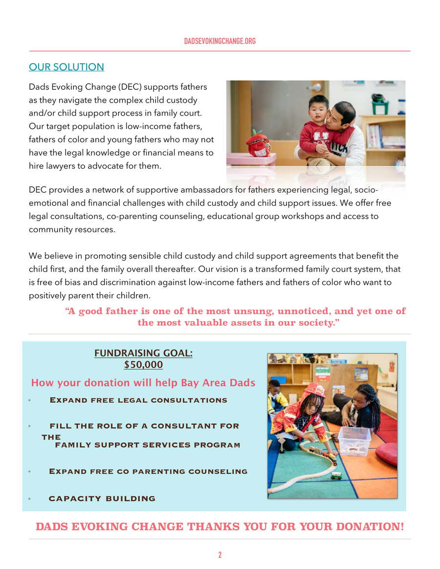 Fathers Need Love Too Fundraiser - page 2