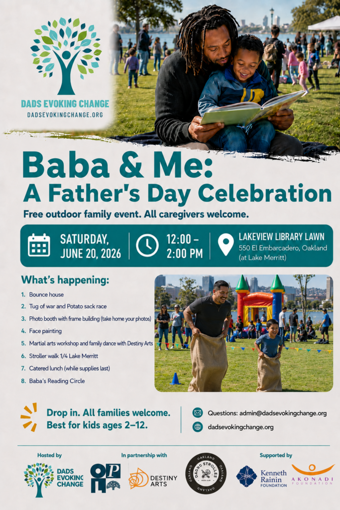 Baba & Me: A Father's Day Celebration event flyer