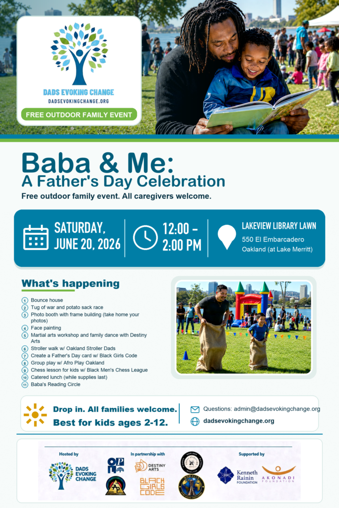 Baba & Me: A Father's Day Celebration event flyer